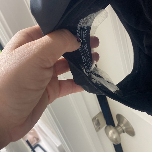 Torrid Wire-Free Lightly Lined Mid Coverage Lattice Front swimsuit - Picture 6 of 7